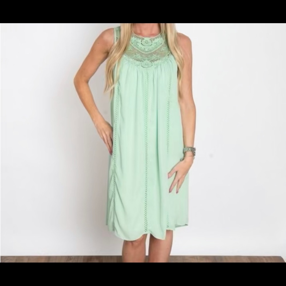 Lace Tank Dress